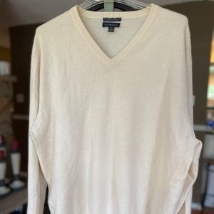 Club Room Cashmere V-Neck XL Sweater